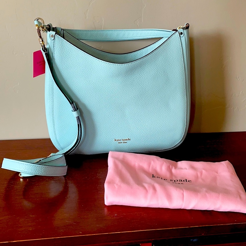 Kate Spade BlueGlow Large Hobo Bag